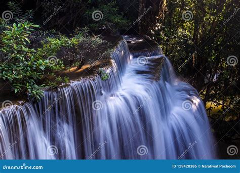 Landscape Photo Huay Mae Kamin Waterfallamazing Waterfall In