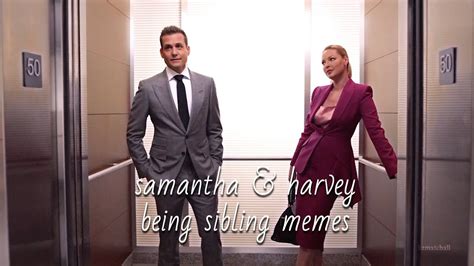 samantha and harvey being sibling memes for 8 minutes straight youtube
