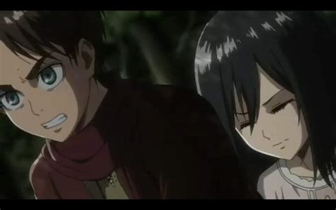 Mikasa Ackerman Eren Yeager Attack On Titan Anime Amino