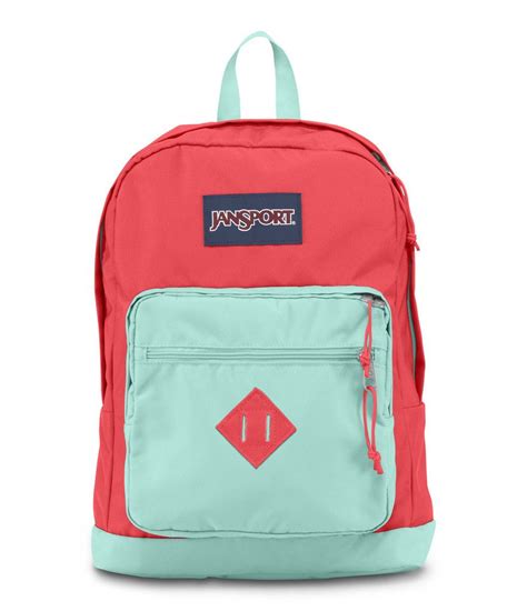 Jansport City Scout Backpack Coral Duskaqua Dash Jansport Backpack