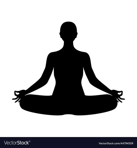 Yoga Silhouette Set Woman Silhouette Yoga Poses Black 40 OFF
