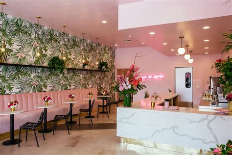 High End Japanese Tea Café Touches Down In North Park Pink Aesthetic