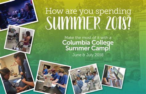 Sign Up Now For Columbia College Summer Camps Cc Connected