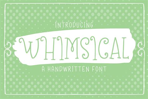 Whimsical Font By Carrtoonz · Creative Fabrica