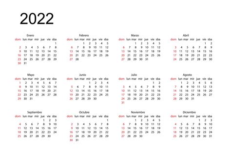 Cómo Es El Calendario Laboral 2022 ¡todas Los Festivos