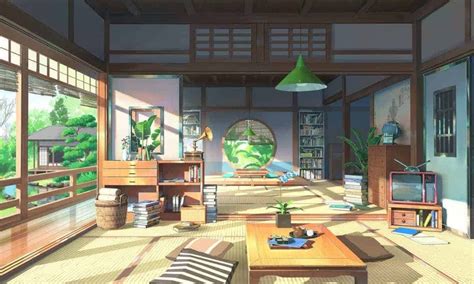 Thư Viện Các Background Anime Living Room Dành Cho Những Bộ Phim Về Gia