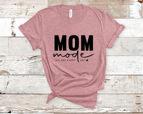 Mothers Day T Shirt Mom Mode Mama Shirt Mom Shirt T Etsy