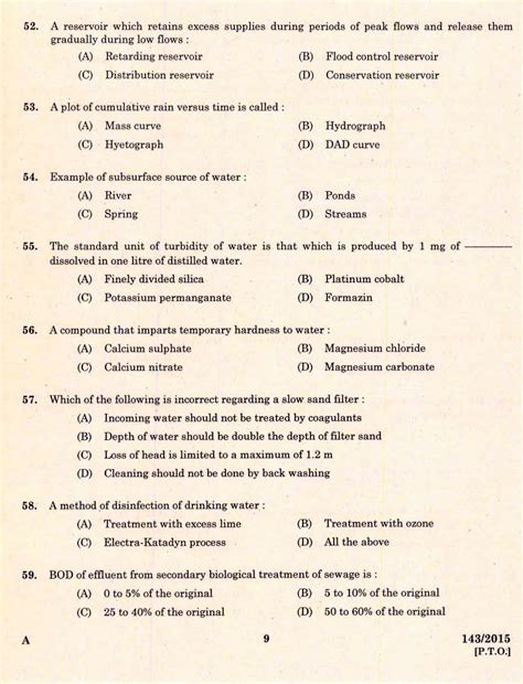Real spm past years' exam papers (koleksi kertas soalan. Kerala PSC Assistant Engineer Civil Exam 2015 Question ...