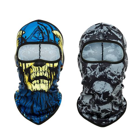 Dodoing Unisex Face Mask Breathable Face 3d Print Ski Balaclava