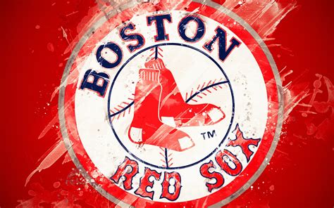 Download Logo Baseball Mlb Boston Red Sox Sports 4k Ultra Hd Wallpaper