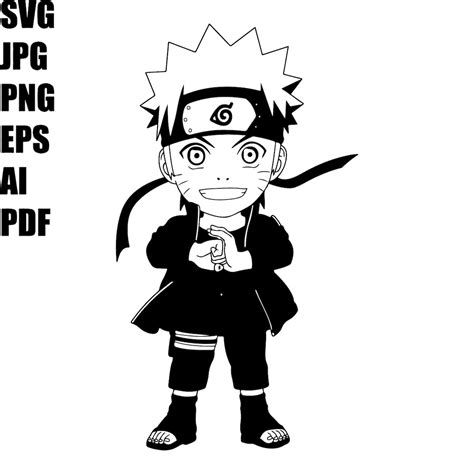 Anime Naruto Svg Bundle Naruto Svg Manga Svg Ninja Sv