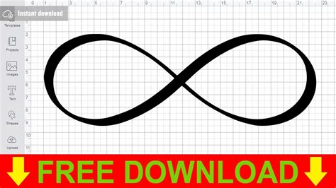 Svg File For Cricut Symbol Svg Infinity Dxf Infinity Sign Svg Infinity