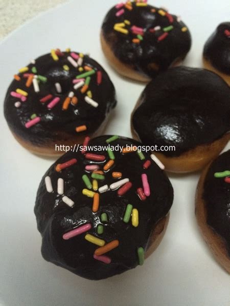 Sawsawlady Resepi Donut Topping Coklat