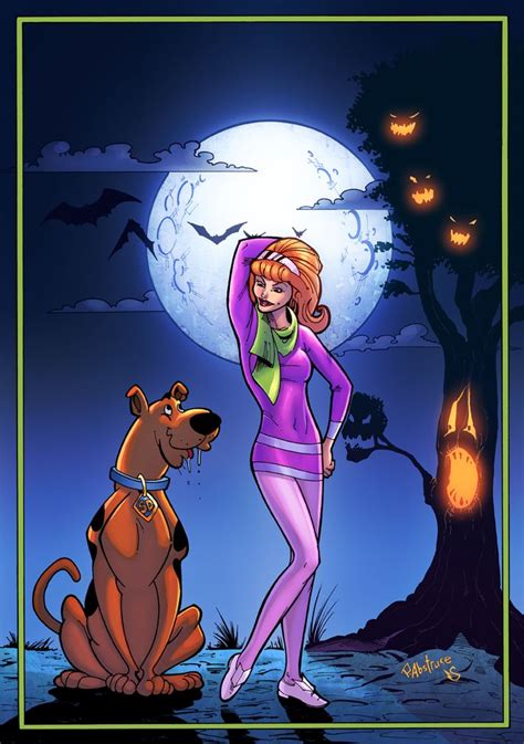 Scooby Doo And Daphne Print By Paulabstruse On Deviantart Scooby Doo
