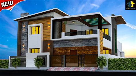 Home Front Elevation Designs For Floor Houses Double Floor Home Elevation Designs Youtube