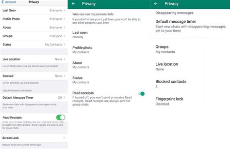 How To Configure Privacy Settings In Whatsapp Ded9