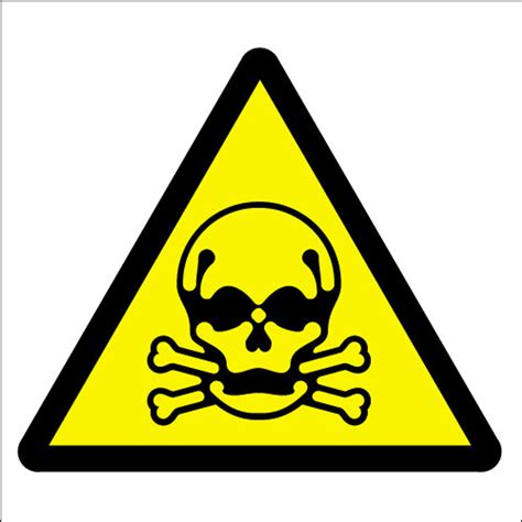 Toxic Symbol Signs 2 Safety