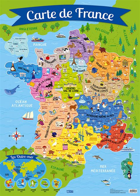 Carte De France A Imprimer Avec Villes Et Fleuves Riskapriyani Images