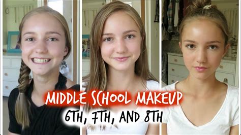 Middle School Makeup 6th 7th And 8th Grade Makeup Tutorial Youtube