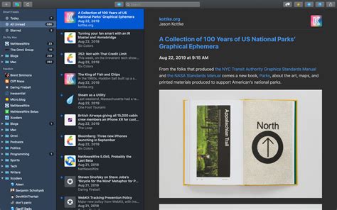Netnewswire An Open Source Free Rss Reader For Macos And Ios