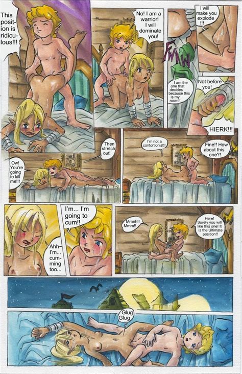 Rule 34 Bad Wind Waker Comic Link Nintendo Passage Small Breasts