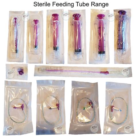 5f Nutrisafe Sterile Feeding Tube 5ml Syringe