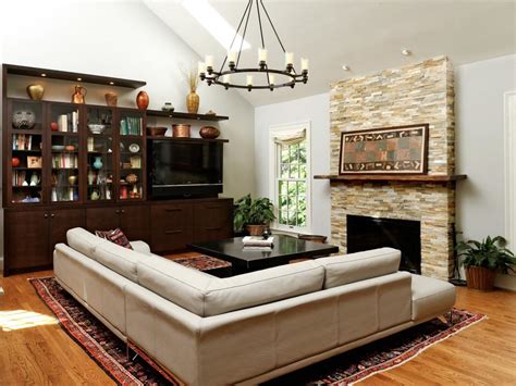 Comfy Contemporary Living Room Hgtv
