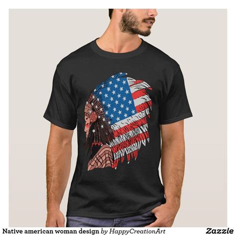 Native American Woman Design T Shirt In 2021 Shirts
