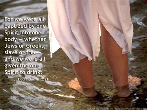 1 Corinthians 1213 We Were All Given The One Spirit To Drink Listen
