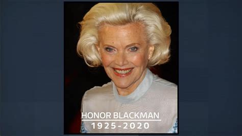 Honor Blackman Passes Away 1925 2020 Uk Bbc And Itv News 1st