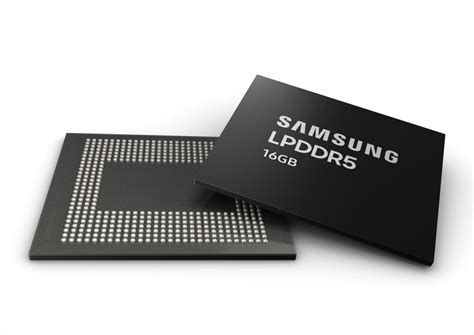 Samsung Starts Mass Production Of Industrys First 16gb Lpddr5 Dram For