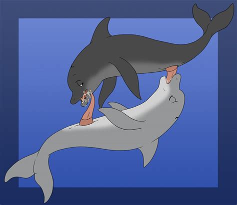 Rule 34 69 Cetacean Couple Cum Dolphin Enjoying Fellatio