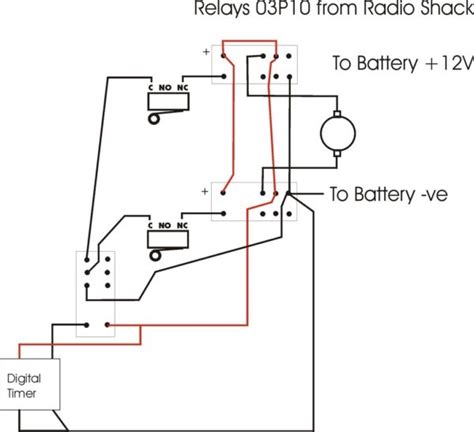 Wiring the relay creates a half bridge. 12v Three Way Switch