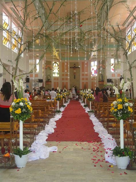 Church Altar Wedding Decorations Wedding Altars Church Aisle