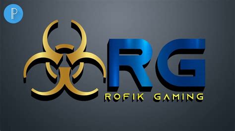Rg Gaming Logo Design Pixellab Md Editing Mobile Edit