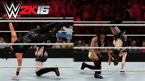 Every Diva Performing The Headscissor Ddt Wwe 2k16 Ps4 Youtube