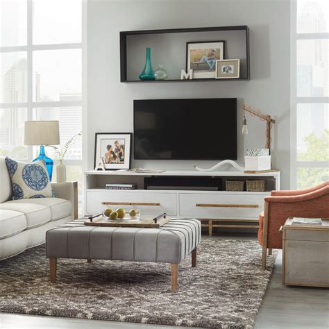 Urban Elevation Low Entertainment Console By Hooker Furniture