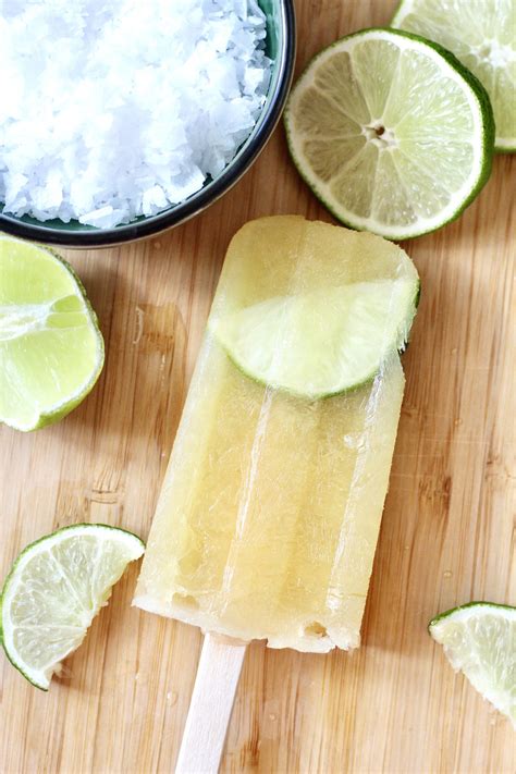 Lower Sugar Patrón Margarita Popsicles Homemade Pops Milk And Honey