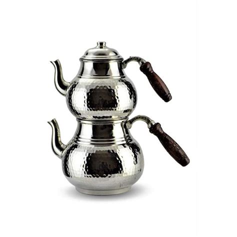 Turkish Copper Teapot Pure Copper Tea Maker Hammered Etsy Turkish
