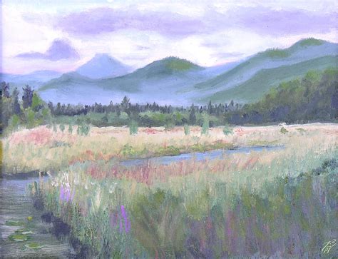 Adirondack Mountains 2 Painting By Robert P Hedden