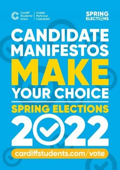 Spring Elections 2022 Candidate Manifestos