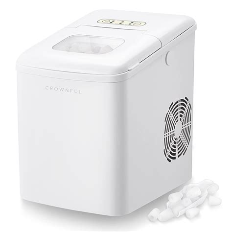 Buy Crownful Ice Maker Machine For Countertop 9 Bullet Ice Cubes Sl