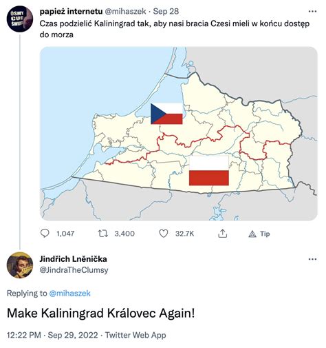 Make Kaliningrad Královec Again Mock Czech Annexation Of Kaliningrad Královec Know Your Meme