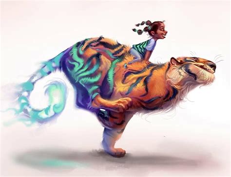 Everyone has a spirit animal. @nubiamancy 💢 "Spirit Animal" Illustrated by @tehchan_ 💢 # ...
