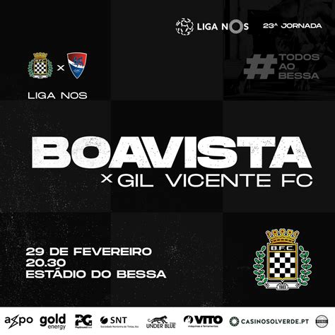 However, we think that the home team. Boavista FC x Gil Vicente FC | BOAVISTA Futebol Clube