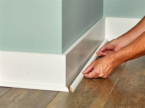 How To Fill Gap Between Baseboard And Tile Floor
