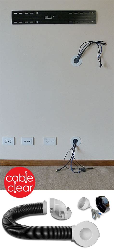 Hide Tv Cables Inside The Wall Quickly And Easily Hide Tv Wires Hide
