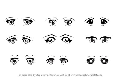 How To Draw Anime Eyes Step By Step For Beginners Howto Techno