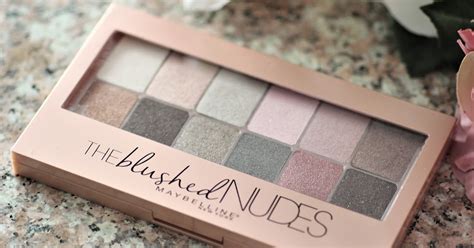 Review Maybelline The Blushed NUDES Annitschkas Blog