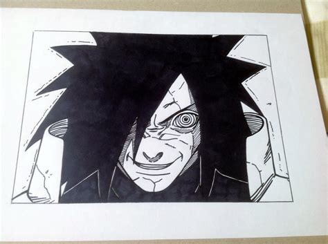 Madara Uchiha Smile By Marvelousmrt On Deviantart